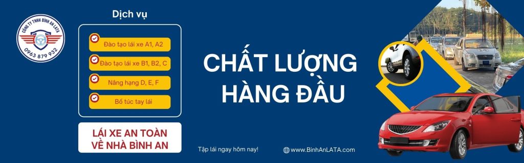 Bình An LATA - Trung tama đào tạo lái xe uy tín chuyên nghiệp tại Thủ Đức